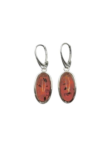 Orecchini Domar Donna Ambra in Argento Ambra AMBER-OR-12-280 - AMBER-OR-12-280